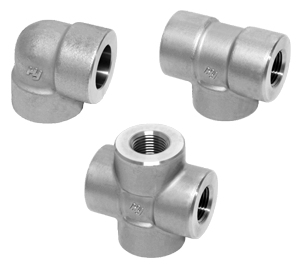 Pipe Fittings. Threaded & socket-welding